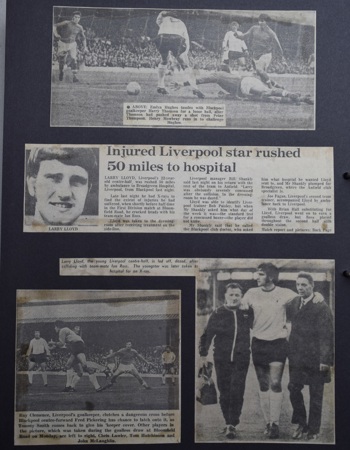 Injured Liverpool star rushed 50 miles to hospital - 17 August 1970